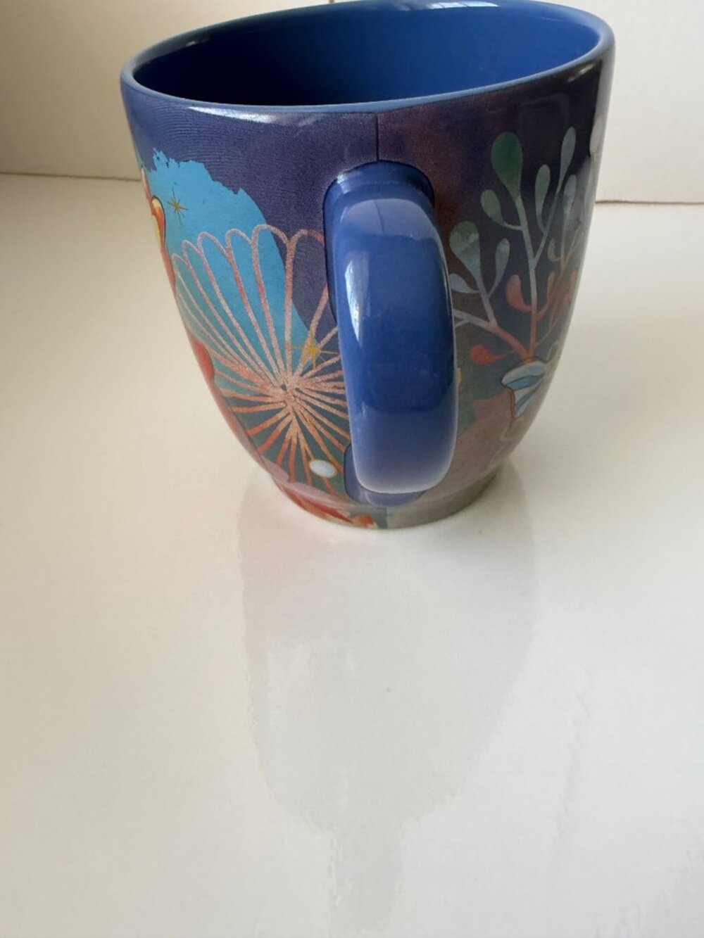 Walt Disney World ~ "The Little Mermaid" Sebastian & Flounder Coffee Mug (18 Oz) - Picture 2 of 6